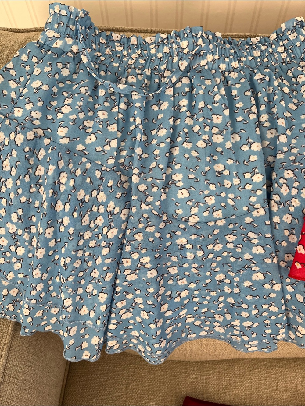 Women’s Red A-Line Skorts- Classic Everyday Style - Picture 5 of 5